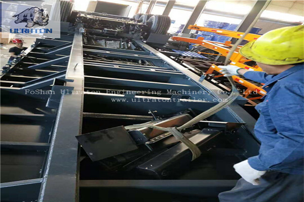 12 Units Of Flatbed Semi Trailer To Tanzania Africa-1 12辆平板半挂车发往非洲坦桑尼亚-1